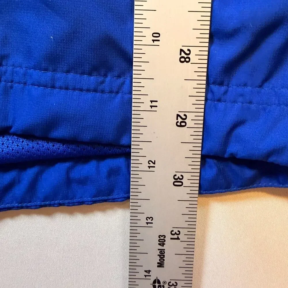 Adidas Team Performance ClimaProof Blue and White Jacket Mens Size Small
